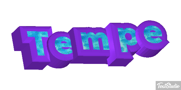 Tempe Efecto de texto