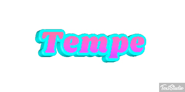Tempe Efecto de texto
