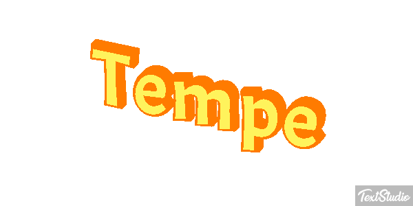 Tempe Efecto de texto