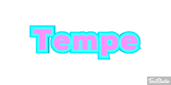 Tempe Efecto de texto