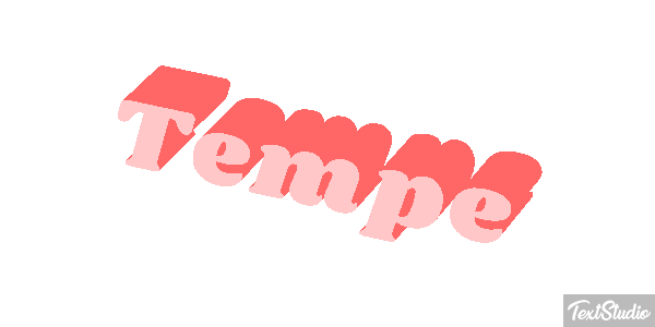 Tempe Efecto de texto