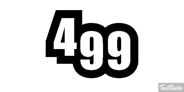 499 Effetto testo