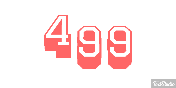 499 Effetto testo