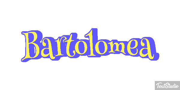 Bartolomea Effetto testo