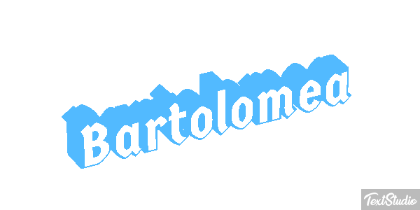 Bartolomea Effetto testo
