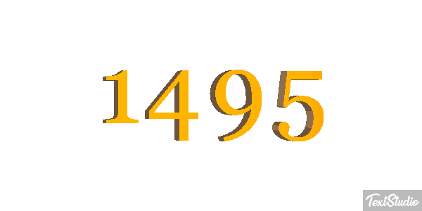 1495 Text effect