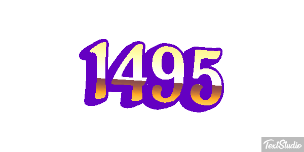 1495 Text effect
