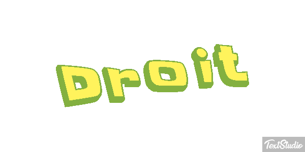 Droit Effet de texte