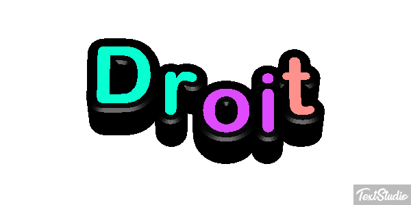 Droit Effet de texte