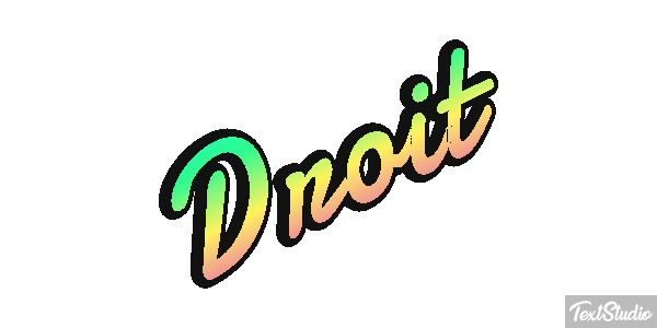 Droit Effet de texte