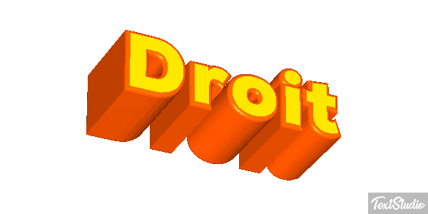 Droit Effet de texte