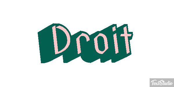 Droit Effet de texte
