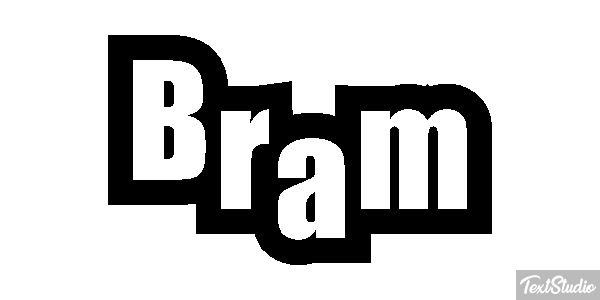 Bram Effet de texte