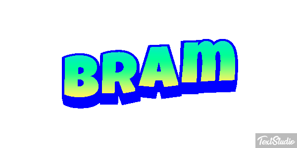 Bram Effet de texte