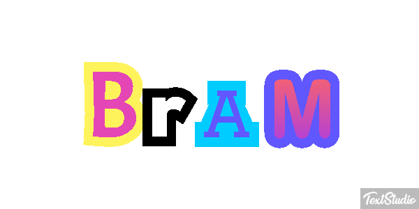 Bram Effet de texte