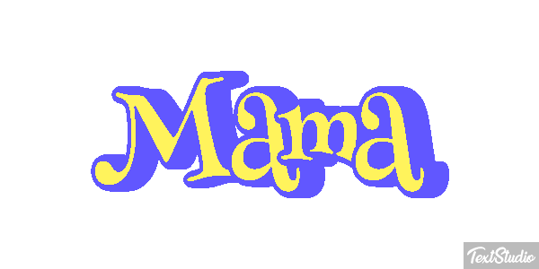 Mama テキスト効果