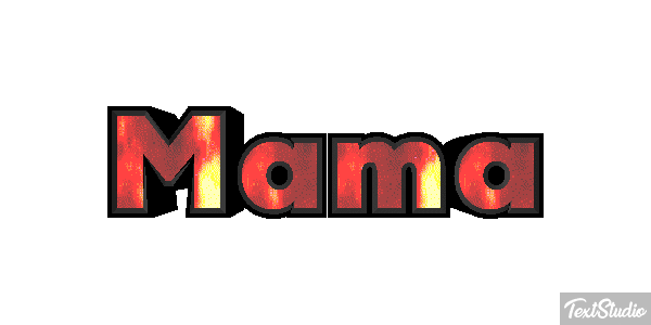 Mama テキスト効果