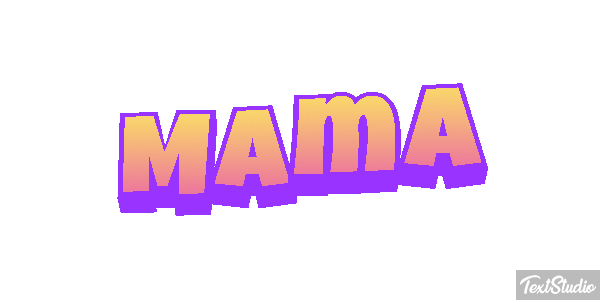 Mama テキスト効果