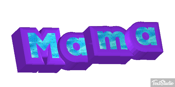 Mama テキスト効果