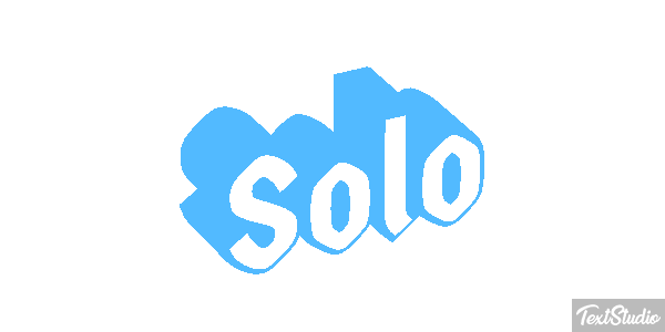 Solo Efeito do texto
