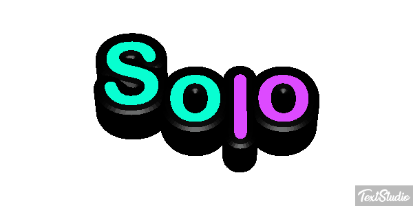 Solo Efeito do texto
