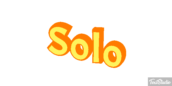 Solo Efeito do texto