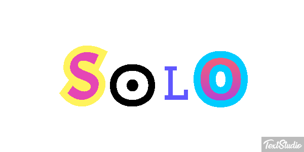 Solo Efeito do texto