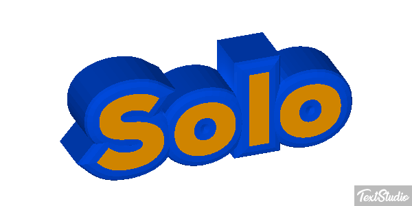 Solo Efeito do texto