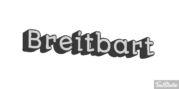 Breitbart Text effect