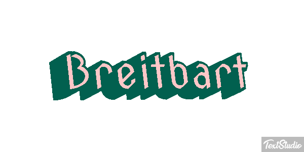 Breitbart Text effect