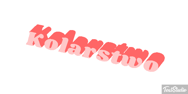 Kolarstwo Text effect