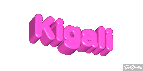 Kigali Efecto de texto