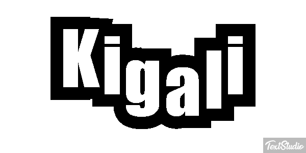Kigali Efecto de texto