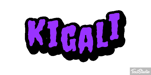 Kigali Efecto de texto