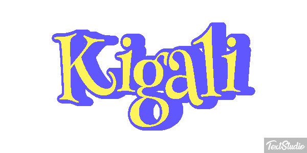 Kigali Efecto de texto