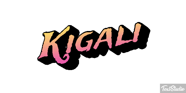 Kigali Efecto de texto