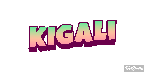 Kigali Efecto de texto