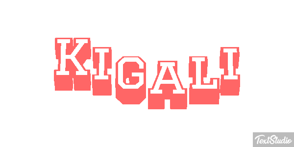 Kigali Efecto de texto