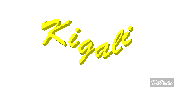Kigali Efecto de texto