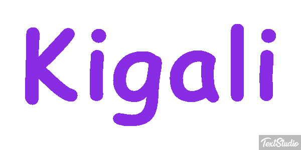 Kigali Efecto de texto