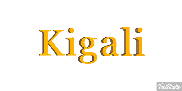 Kigali Efecto de texto