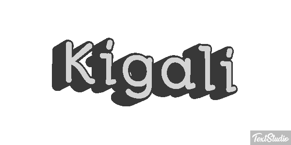 Kigali Efecto de texto