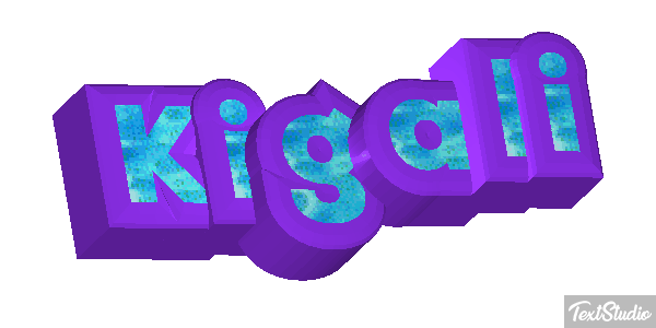 Kigali Efecto de texto