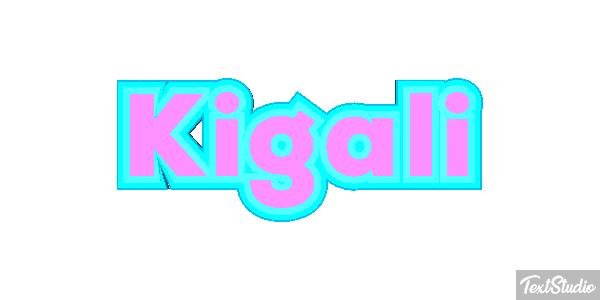 Kigali Efecto de texto