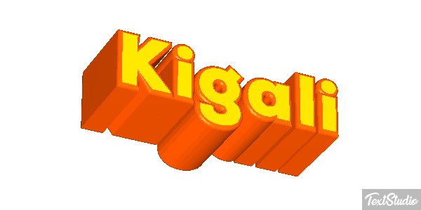 Kigali Efecto de texto