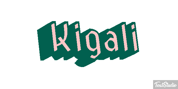 Kigali Efecto de texto