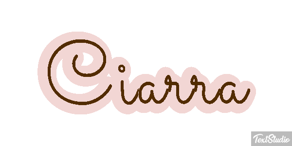 Ciarra Text effect