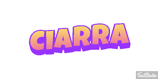 Ciarra Text effect