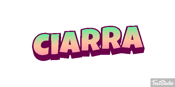 Ciarra Text effect