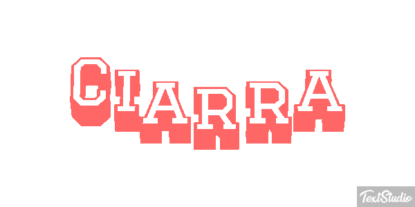 Ciarra Text effect